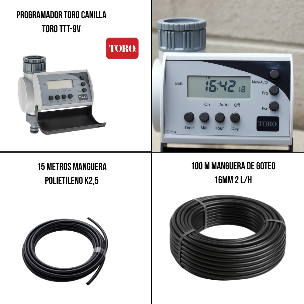 KIT DE GOTEO TORO BASE 2