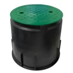 Caja Circular 30 x 30 Irritec para Electroválvula – Protección para Sistemas de Riego