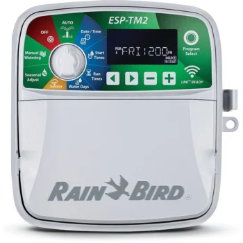 ESP-TM2 Indoor/Outdoor 8 Zonas Programador de Riego Rain Bird 230v TM2-8-230V