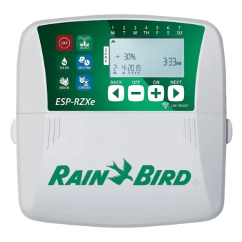 ESP-RZXe Indoor 6 Zonas Programador de Riego Rain Bird 230v RZXE6I